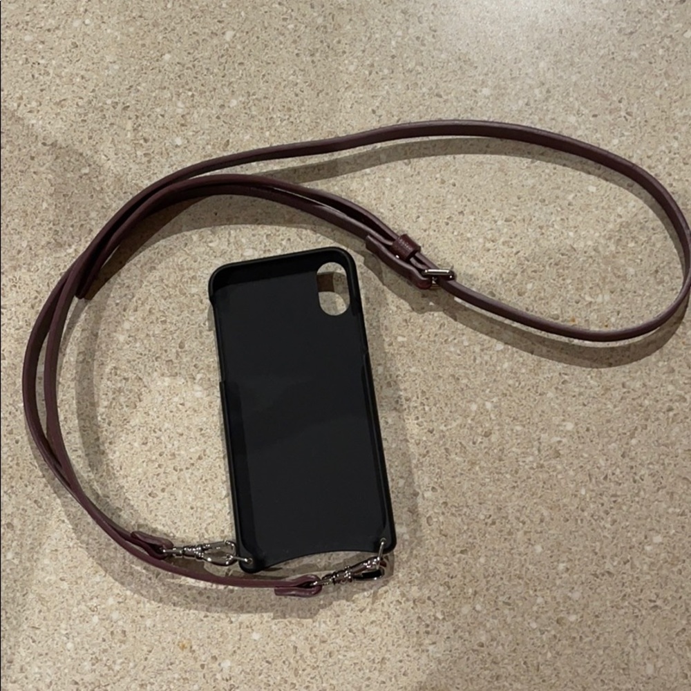 Bandolier iPhone X or XS leather case